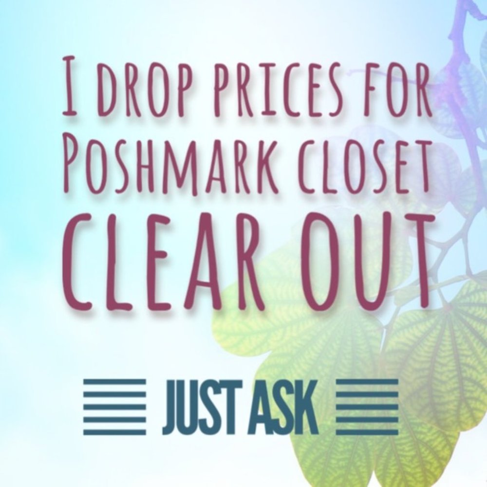 Poshmark lowered shipping rate😁Also 🌺🍃Closet Clear Out is today  🌺🍃 - Picture 2 of 4
